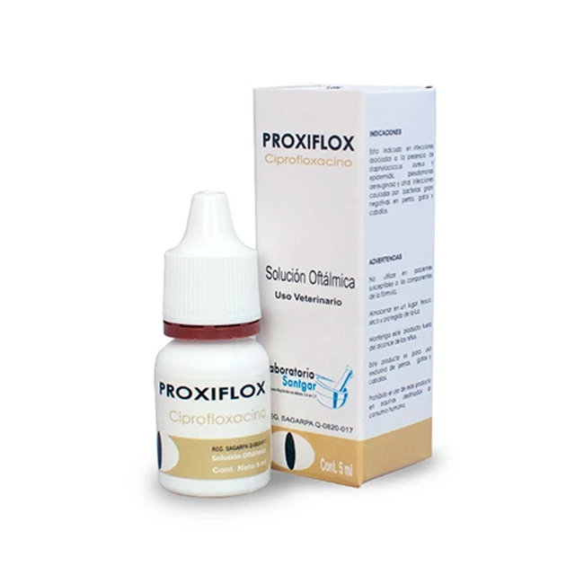 Proxiflox 5 Ml Solución Oftálmica - Santgar Proxiflox 5 Ml Solución Oftálmica - Santgar